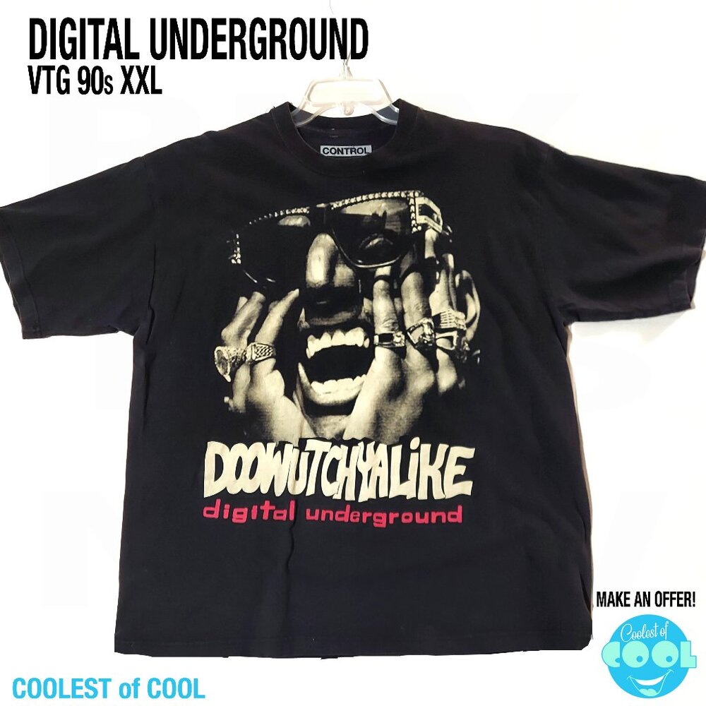 Digital Underground Do whatcha like Humpty Hump shirt XXL vintage Y2k Control LA